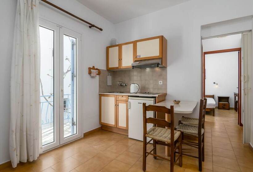 带1个卧室的公寓, Tilemachos Rooms & Studios