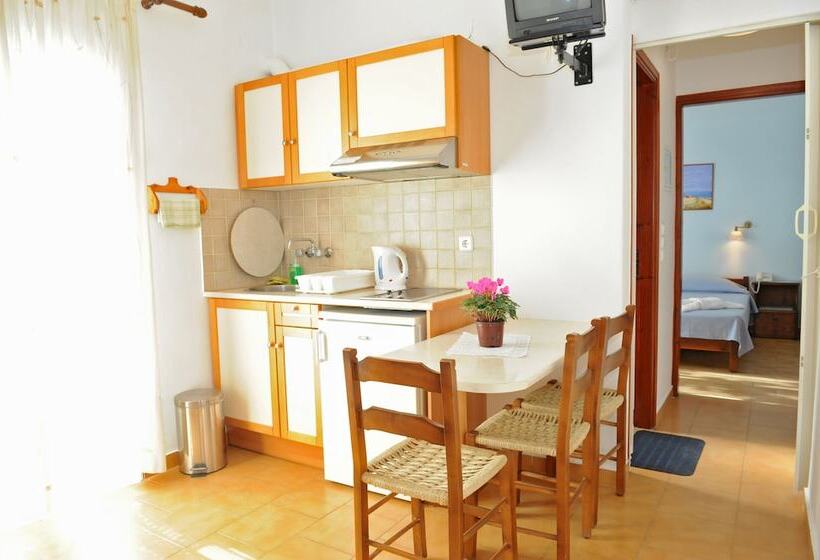 带1个卧室的公寓, Tilemachos Rooms & Studios