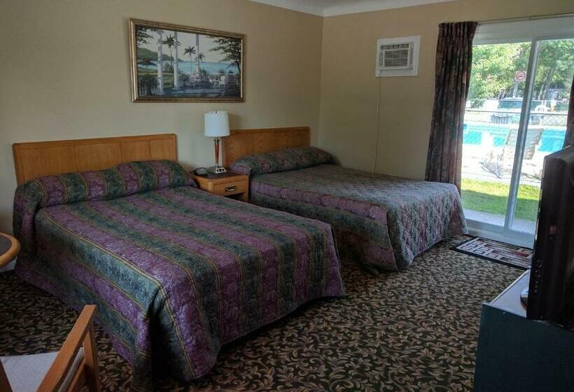 اتاق استاندارد با 2 تخت دوبل, Franklin Motel, Tent & Trailer Park
