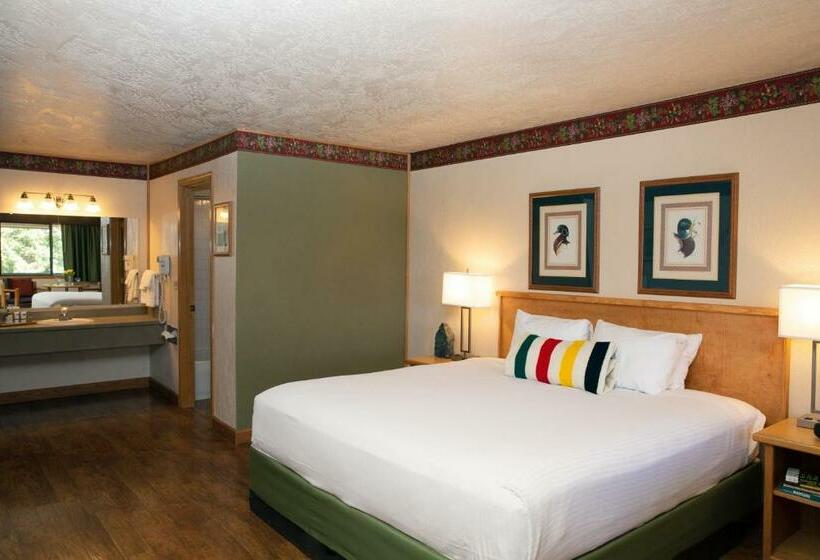 اتاق استاندارد با تخت بزرگ, Timbers Motel