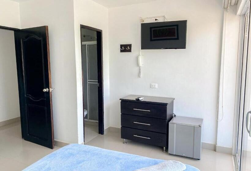 اتاق استاندارد با چشمانداز دریا, Hostal Viña Del Mar