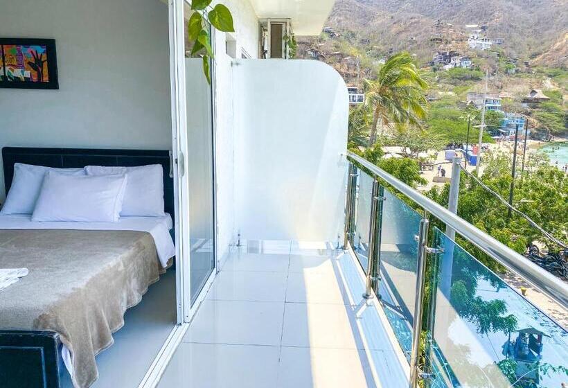 اتاق خانوادگی با چشمانداز دریا, Hostal Viña Del Mar