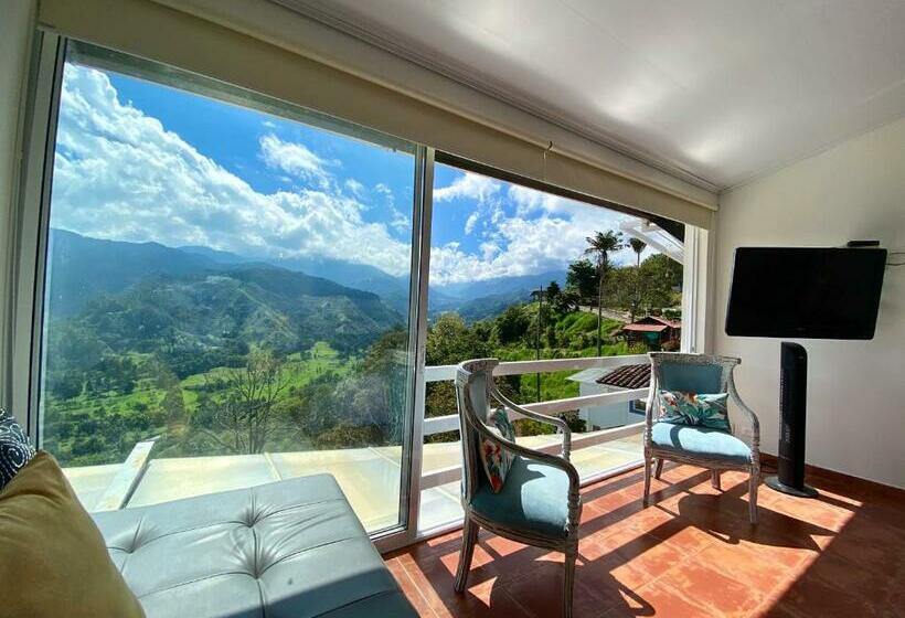 스탠다드 룸 킹사이즈 침대, El Mirador Del Cocora