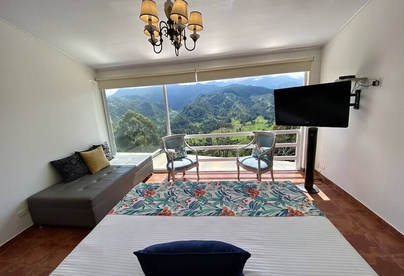 수피리어 룸 산전망, El Mirador Del Cocora