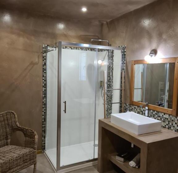 Quarto Superior com acesso ao Spa, Chambre D Hôte Casa Maredda