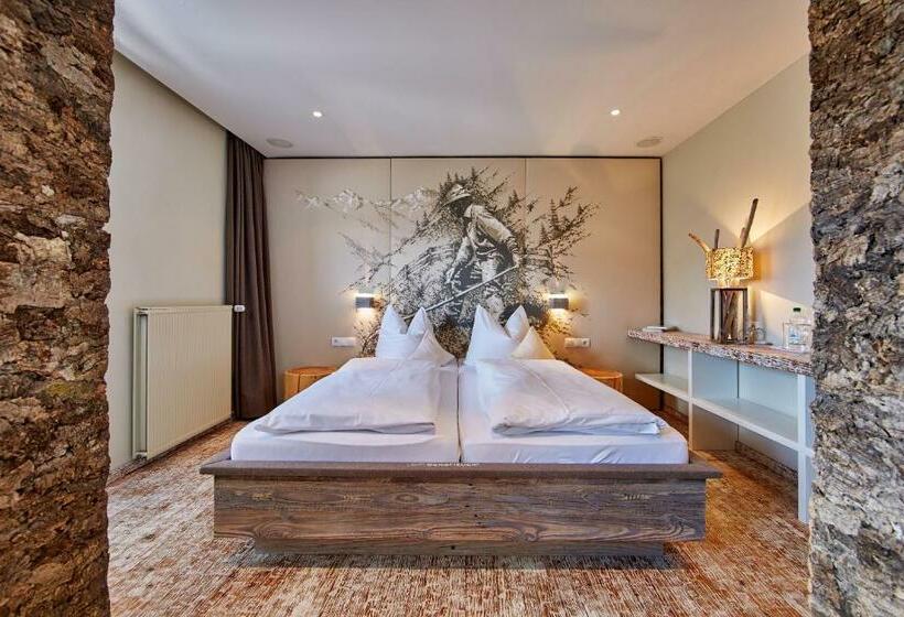 山の見えるジュニアスイート, Landhotel Zum Bad