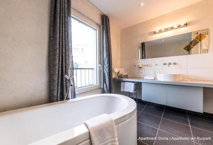 Апартаменты Комфорт 1 Спальня, Aparthotel Am Kurpark