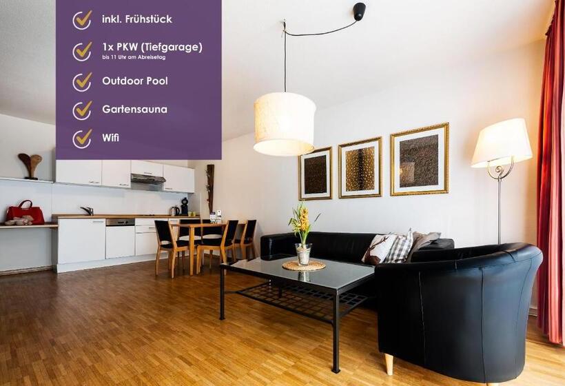 Апартаменты 3 Спальни, Steiger Apparthotel Bad Schandau