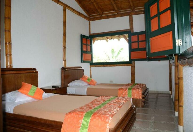 스탠다드 방갈로 침실 2개, Finca Hotel La Dulcera