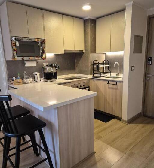 带1个卧室的公寓, Habitación Con Baño Privado