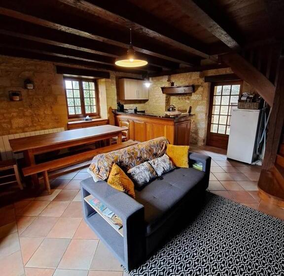 Дом 1 Спальня, Maison Domme Dordogne