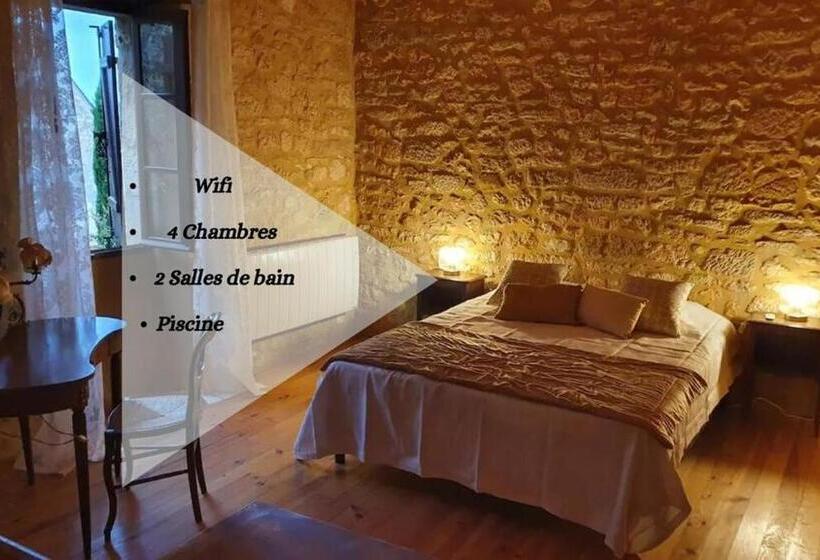 Дом 1 Спальня, Maison Domme Dordogne