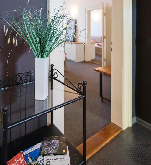 הכלכלה חדר לארבעה עם מקלחת משותפת, Stodolní Apartment