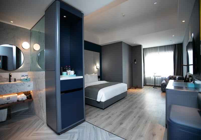 חדר דלוקס, Lanou Hotel Huai An Lianshui High Speed Railway Station Yanhuang Avenue