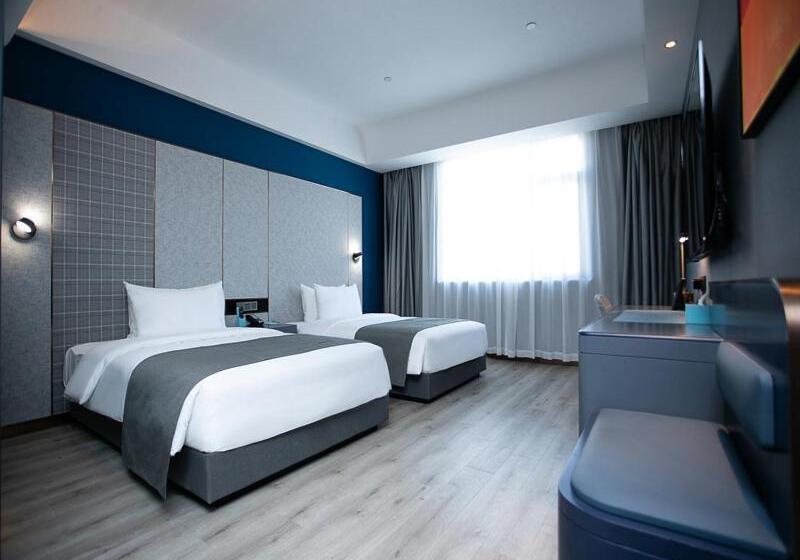 חדר דלוקס, Lanou Hotel Huai An Lianshui High Speed Railway Station Yanhuang Avenue