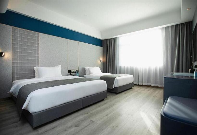 חדר משפחתי דלוקס, Lanou Hotel Huai An Lianshui High Speed Railway Station Yanhuang Avenue