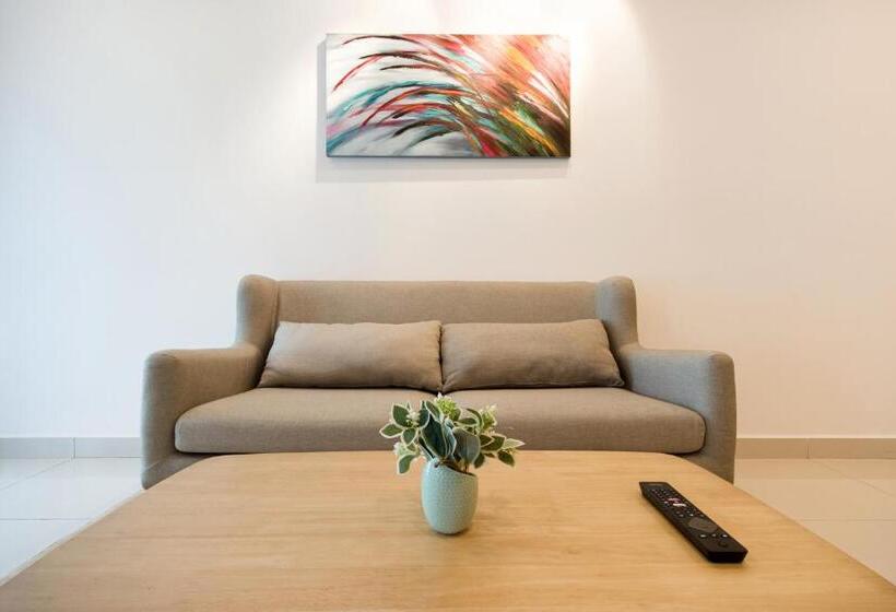 Apartament 2 Sypialnie, H20 Residence Ara Damansara By Airhost