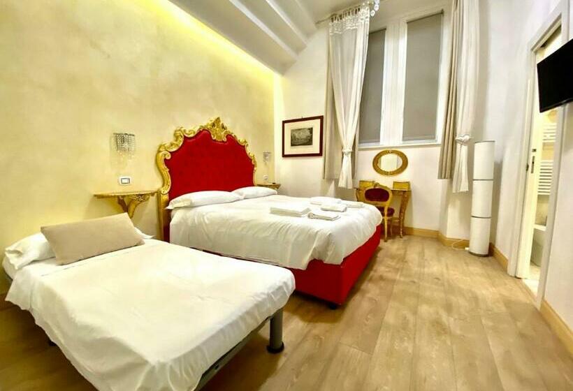חדר דחוקס עם מיטת קינג, Roma Charming Rooms