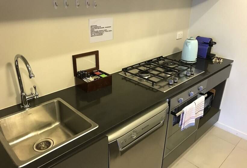 침실 2개 디럭스 아파트, Winston Apartments