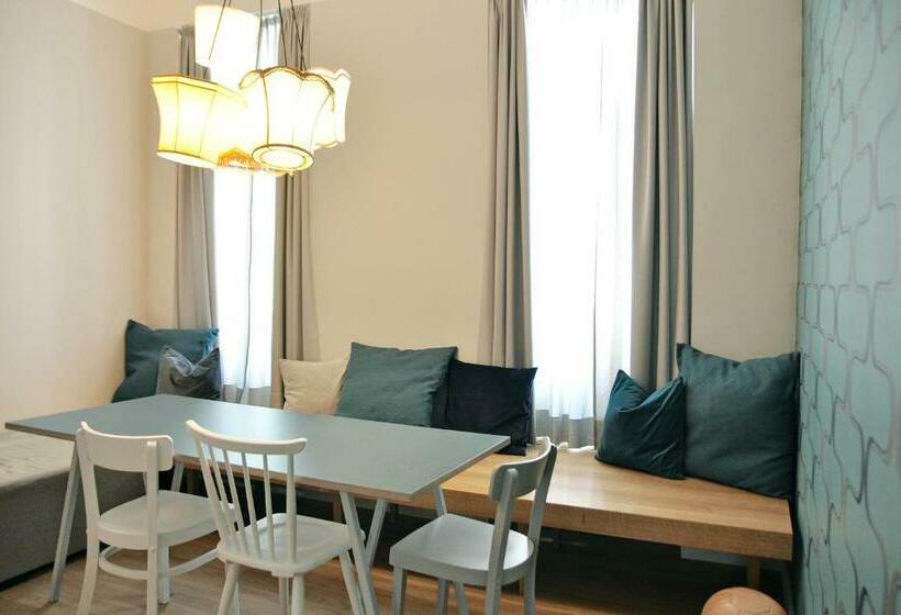 套房带园景, Grätzlhotel Meidlinger Markt