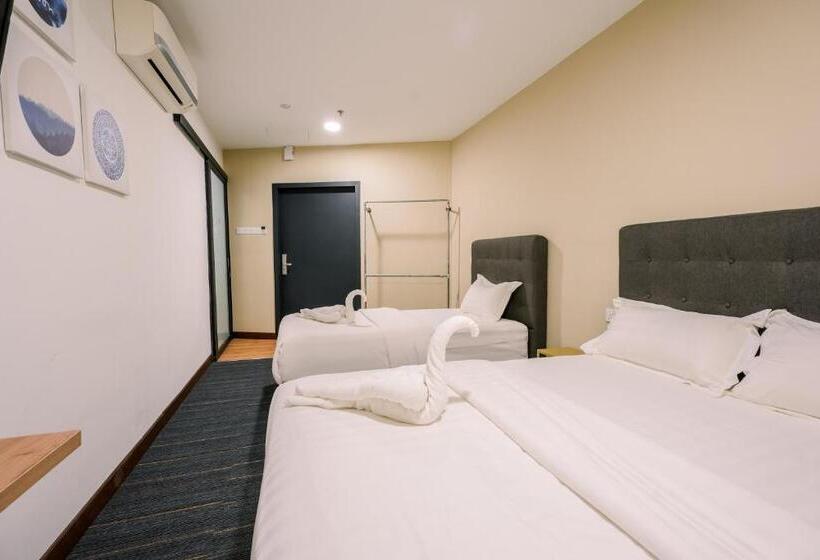 Трехместный Номер Базовый, 3c Hotel Setia Walk Puchong