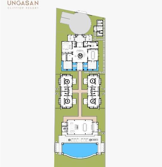 Вилла 5 Спален, The Ungasan Clifftop Resort