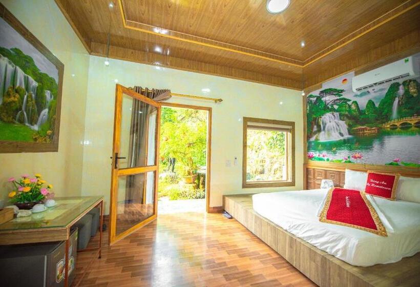 اتاق استاندارد با چشم‌انداز باغ, Trang An Hometown Homestay