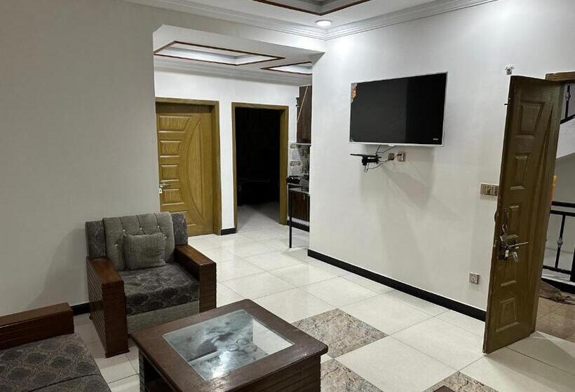 آپارتمان 1 خوابه با چشم‌انداز, Bhurban Breeze Inn
