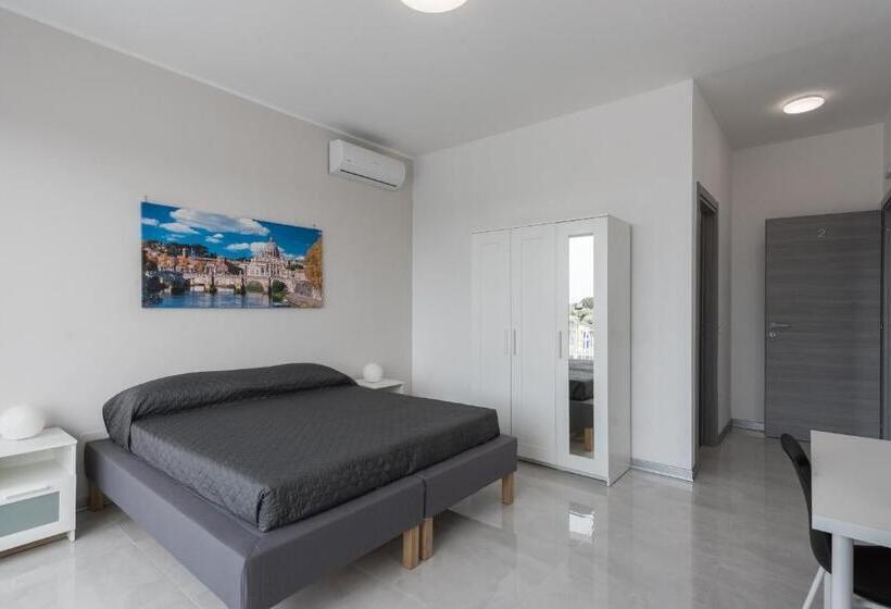 スタンダードルーム, Travelershome Ciampino Airport Guesthouse 600m To Airport