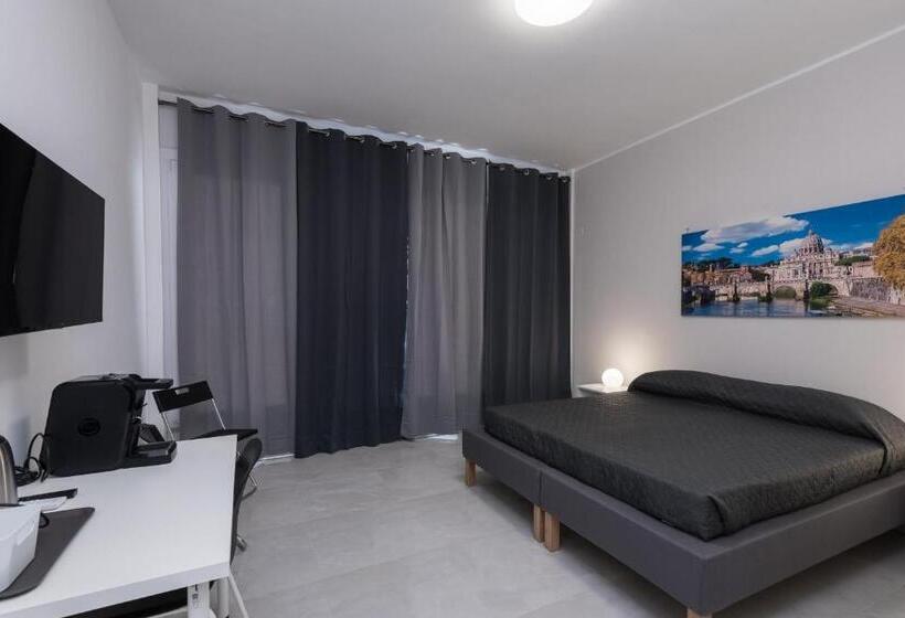 スタンダードルーム, Travelershome Ciampino Airport Guesthouse 600m To Airport