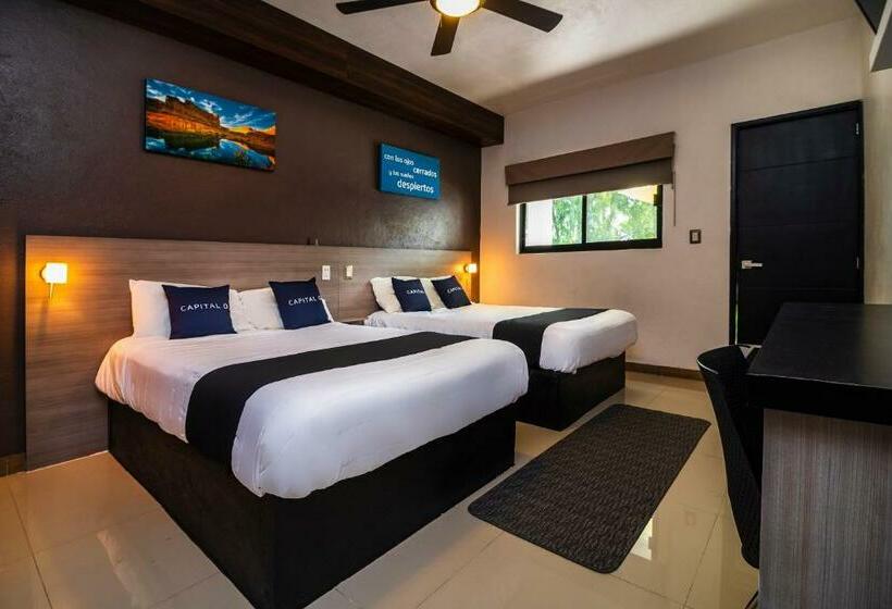 اتاق استاندارد, Collection O Hotel Mango,six Flags Hurricane Harbor Oaxtepec