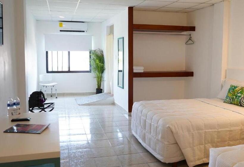 身障者適用スタンダードルーム, & Suites Arges  Centro Chetumal