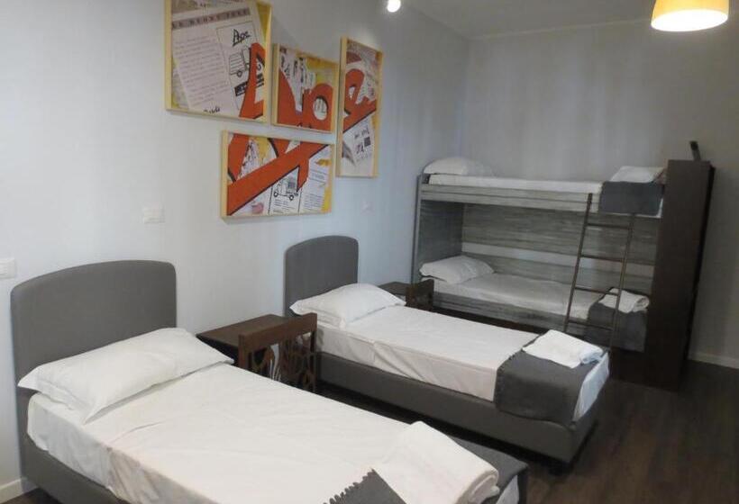 تختخواب در اتاق مشترک, Hostel Trastevere