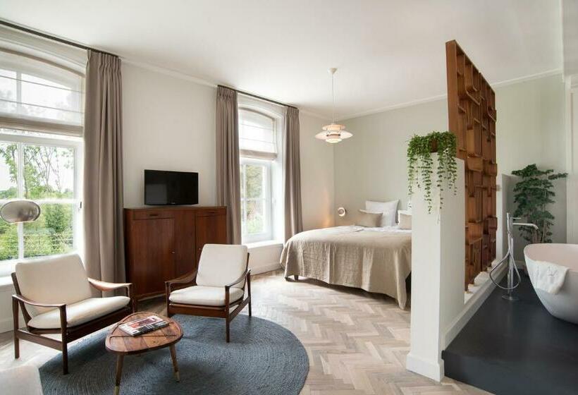 带大床的套房, Boutique Hotel De Witte Dame