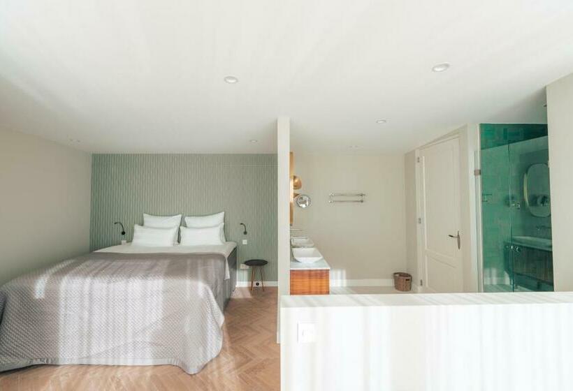 带露台的套间, Boutique Hotel De Witte Dame