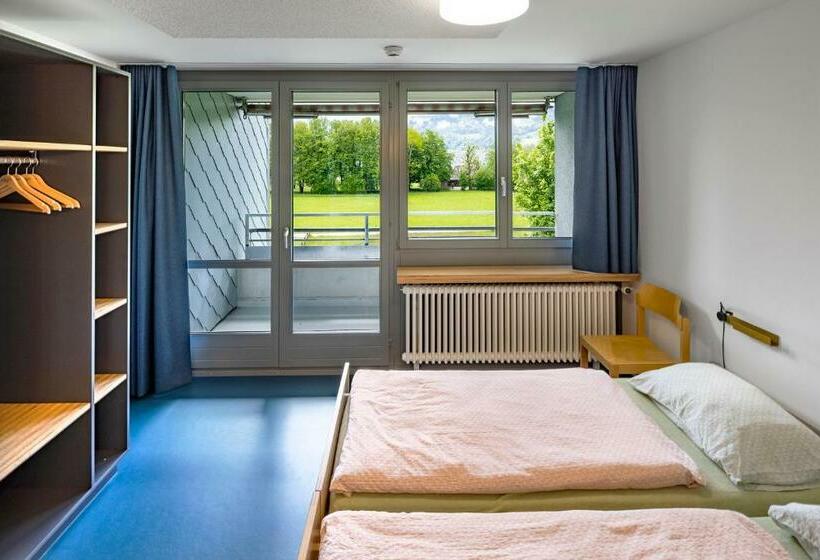 غرفة قياسية فردية حمام مشترك, Rapperswil Jona Youth Hostel