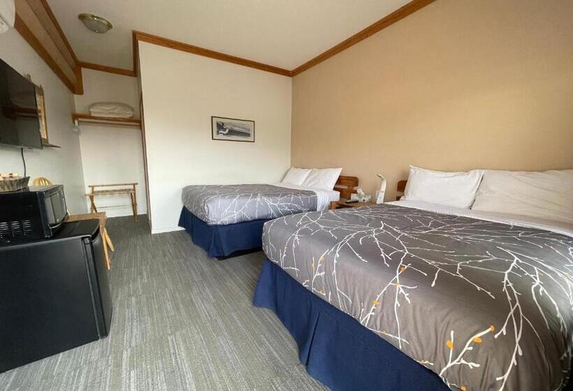 带2个双人床的标准工作室, Bear S Claw Lodge
