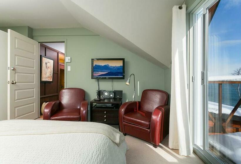 バスタブ付きスタンダードルーム, Auberge Des Eaux Vives