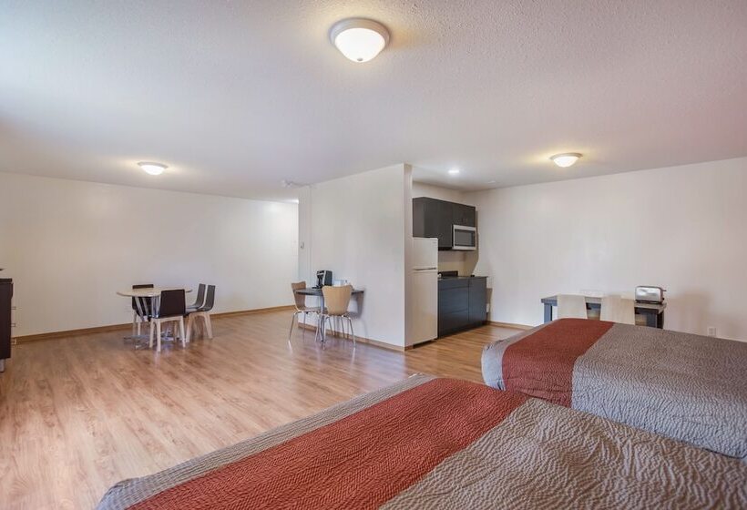 ２ダブルベッドのスタンダードルーム, Motel Bo Camrose, Ab