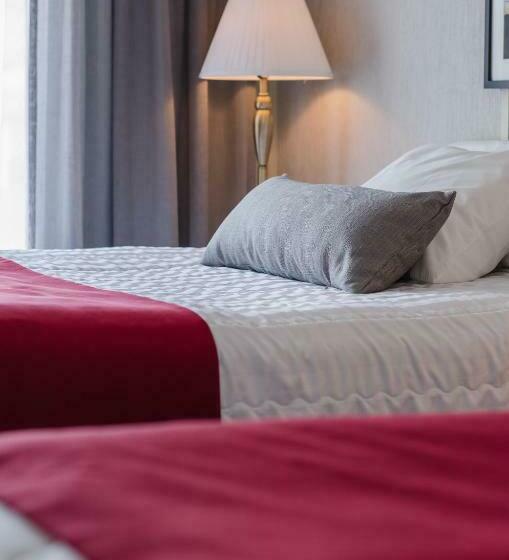 Quarto Estandar 2 Camas Casal, Motel Cartier
