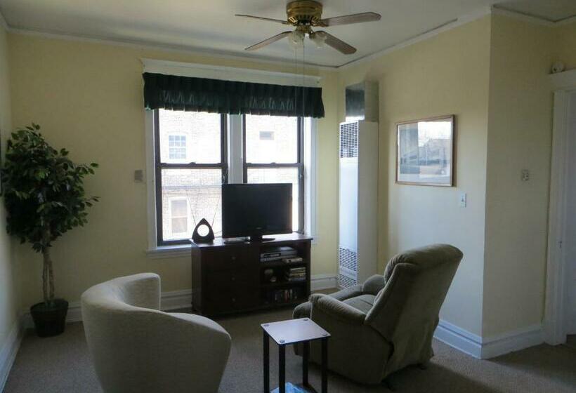 Suite 2 Soveværelser, The Polo Inn Bridgeport U.s.a