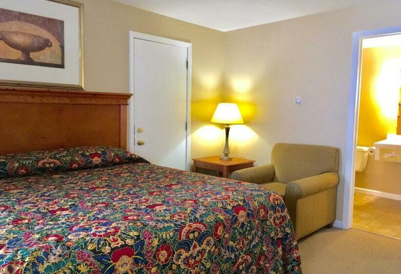 스탠다드 룸 킹사이즈 침대, Granada Inn Motel   Kalkaska