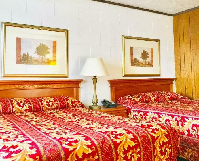스탠다드 룸 더블 침대 2개, Granada Inn Motel   Kalkaska