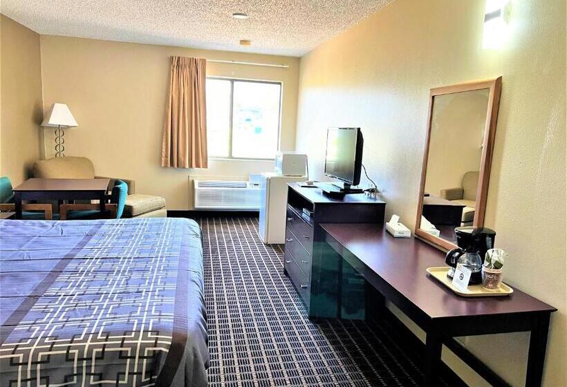 带大床的标准间, Designer Inn And Suites