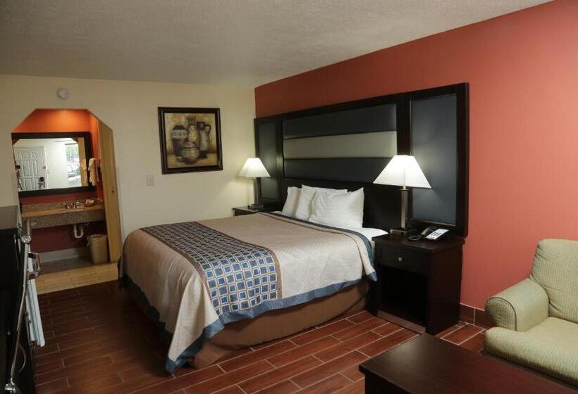 带大床的标准间, Budget Inn   Washington