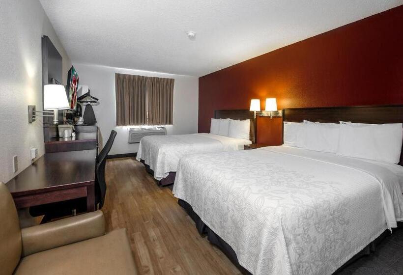 Номер Deluxe Кровать Куин, Red Roof Inn Plus+ & Suites Malone