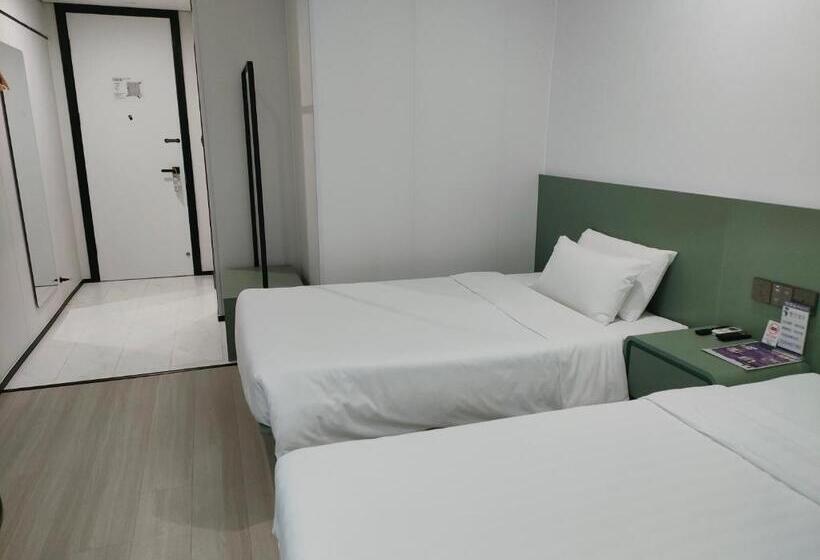 豪华房间, Shanghai Ange Hotel   Next To Longyang Road Subway Station, Near New Internatonal Expo Center