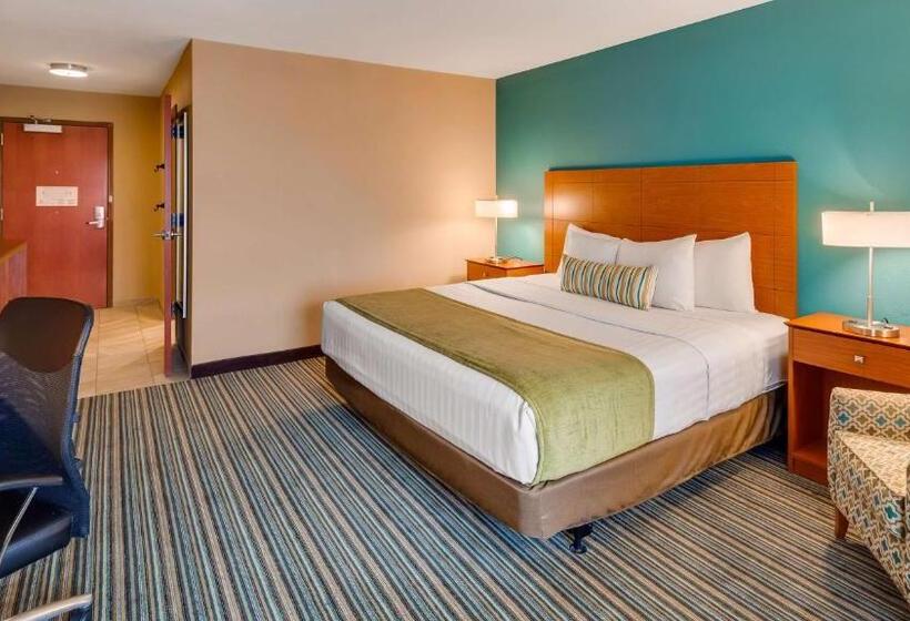 Номер Стандарт Кровать Кинг Адаптированный для Инвалидов, Best Western Plus Tuscumbia/muscle Shoals Hotel & Suites