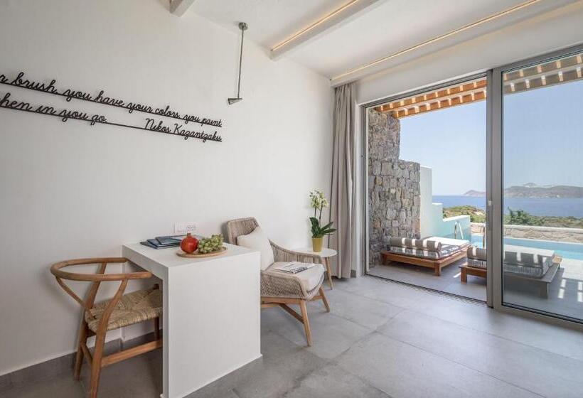 Люкс Deluxe Вид на Море, Milos Sea Resort