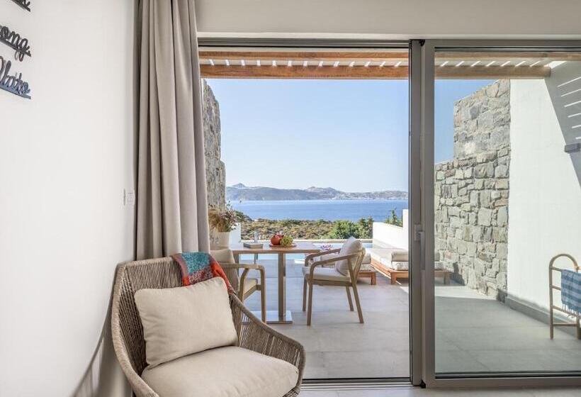 Люкс Deluxe Вид на Море, Milos Sea Resort